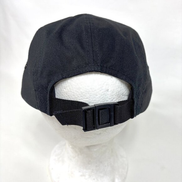 Shimano Back Black 5-Panel Strapback Cap Hat Japan Cycling Fishing Equipment - Picture 3 of 8